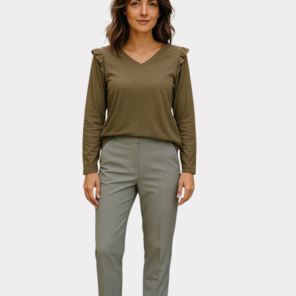 SELECTED FEMME HAUT TOP MANCHE LONGUE SELECTED FEMME