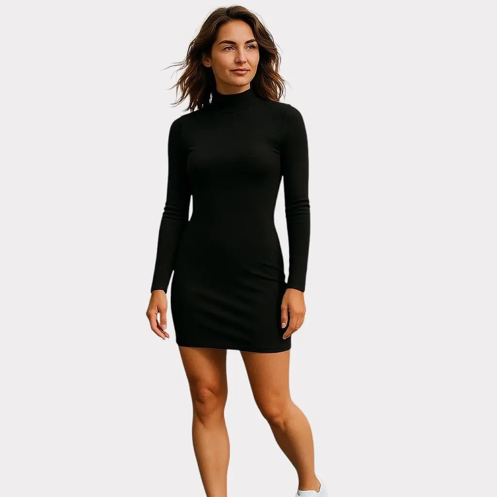 EDITED ROBE NOIRE MANCHE LONGUE EDITED