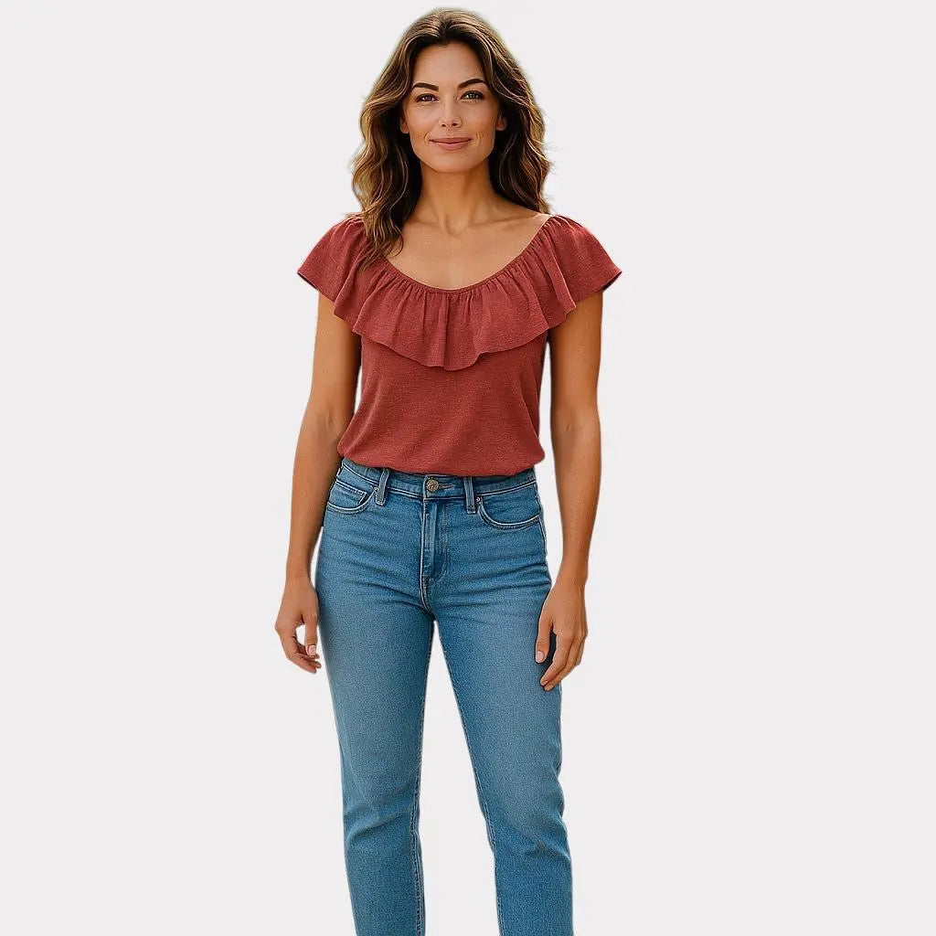 ONLY BLOUSE MANCHE COURTE FEMME ONLY