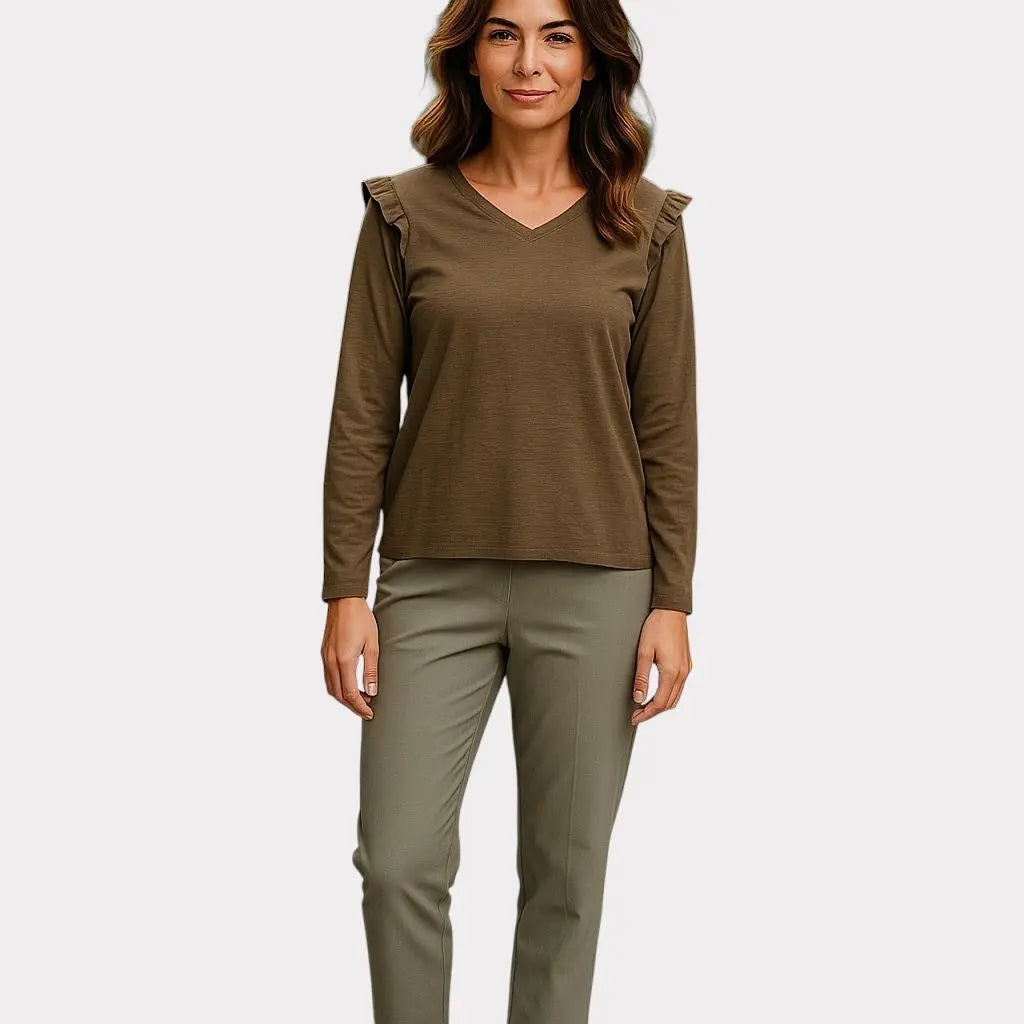 SELECTED FEMME HAUT TOP MANCHE LONGUE SELECTED FEMME
