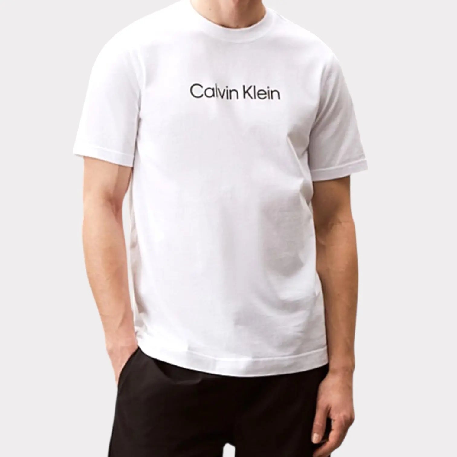 CALVIN KLEIN T-SHIRT HOMME BLANC UNIQFRENCH