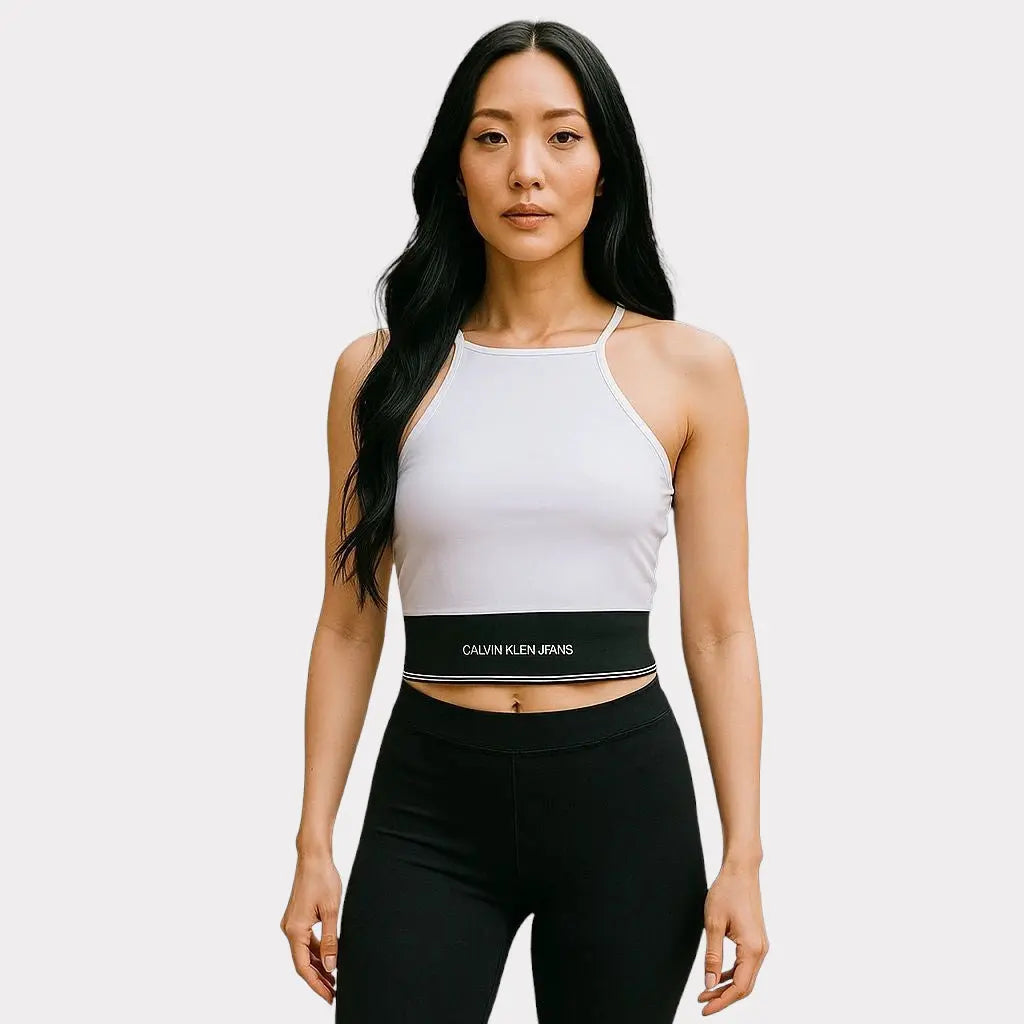 CALVIN KLEIN  TOP COURT A BRETELLES FEMME UNIQFRENCH