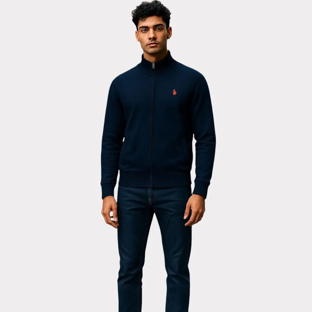 U.S POLO ASSN CARDIGAN ZIPPÉ UNIQFRENCH