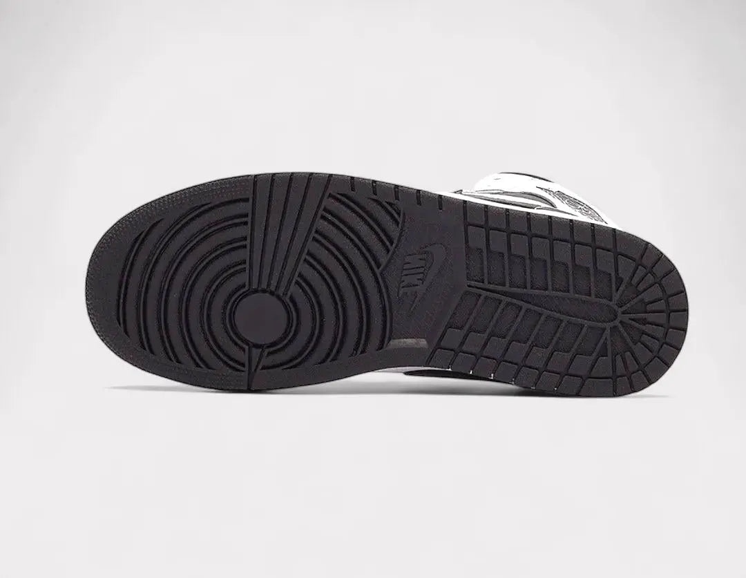 AIR JORDAN MID-Baskets montantes Blanc et noir UNIQFRENCH