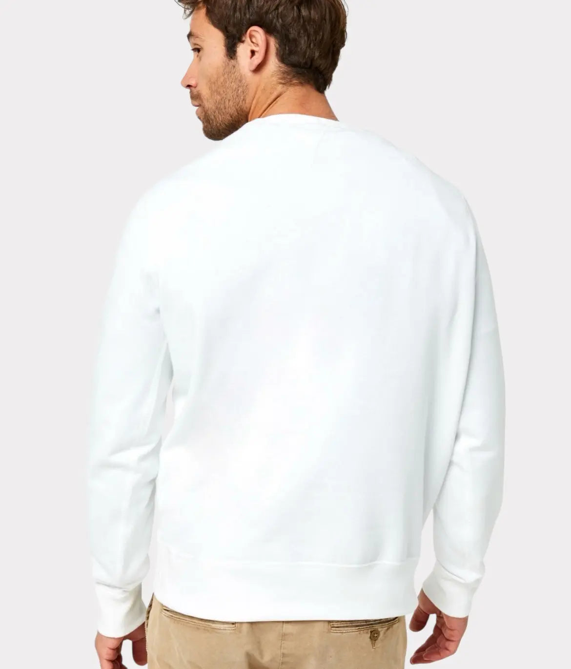 POLO RALPH LAUREN SWEAT HOMME - BLANC UNIQFRENCH