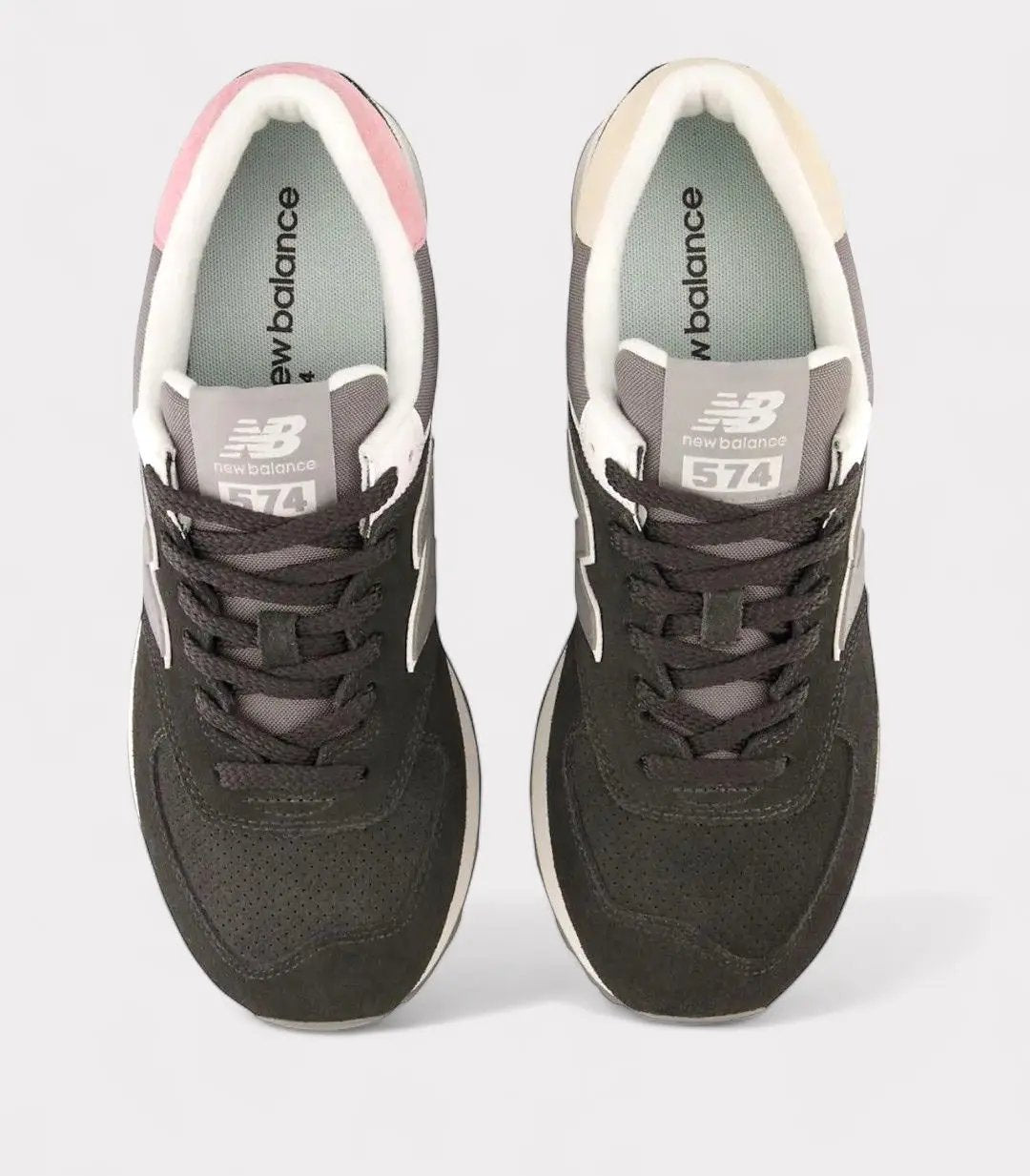 BASKETS NEW BALANCE  574 - Anthracite Powder Pink