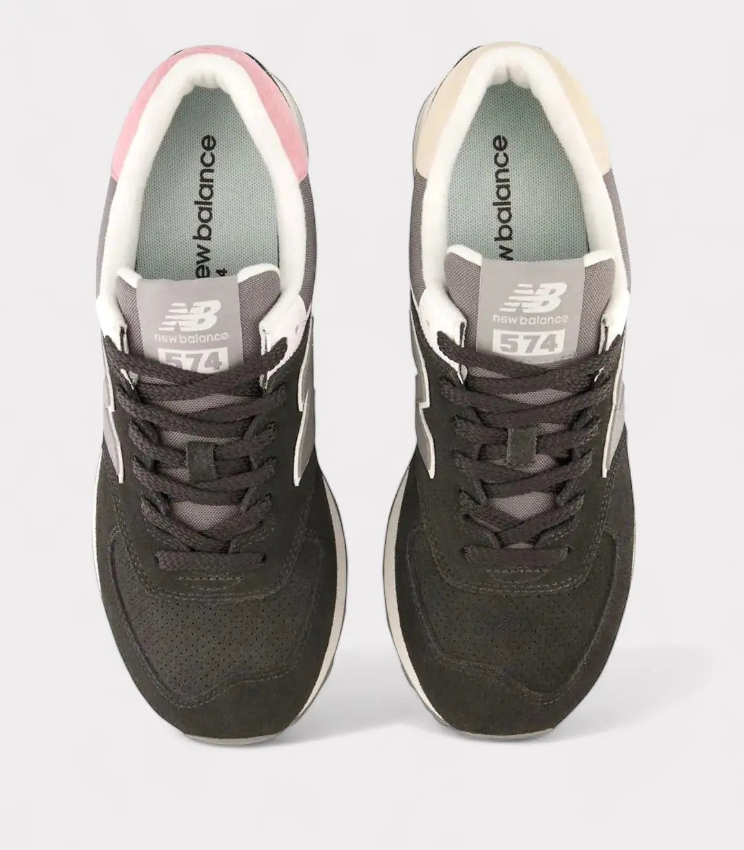 Paniers New Balance 574-Anthracite Rose poudré NEW BALANCE