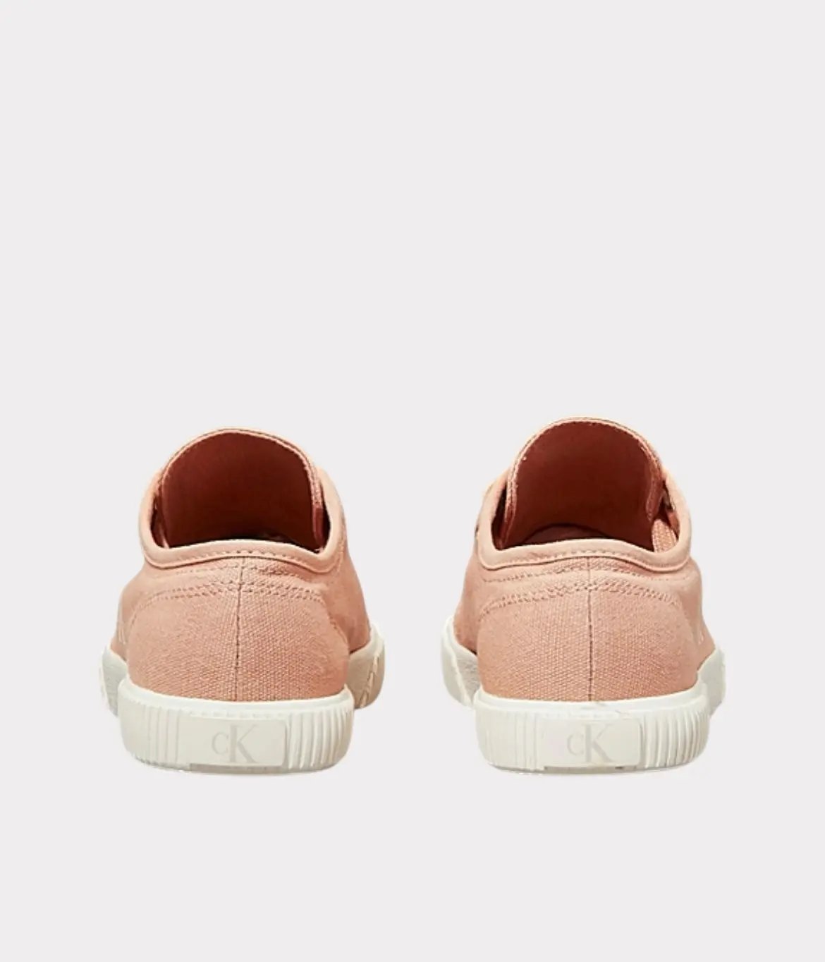 BASKET BASSE EN TOILE - CALVIN KLEIN - FEMME