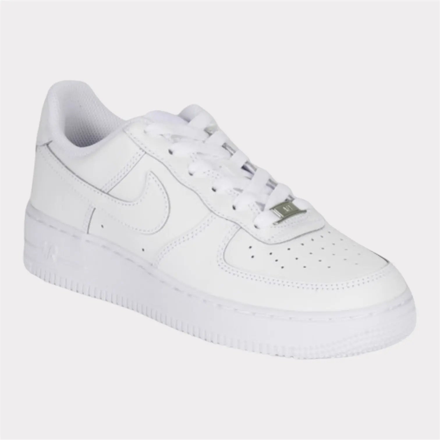 NIKE AIR FORCE 1 LOW TRIPLE WHITE (GS) - blanc NIKE