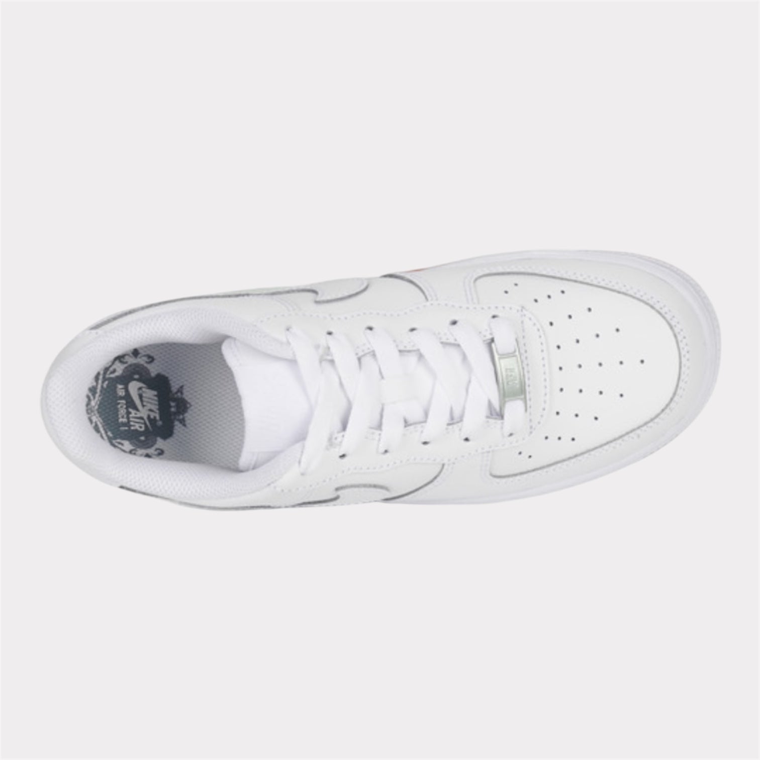 NIKE AIR FORCE 1 LOW TRIPLE WHITE (GS) - blanc NIKE