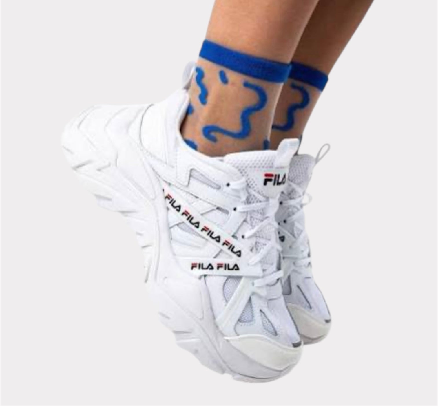 FILA ELECTROVE II BASKET FEMME - BLANC FILA