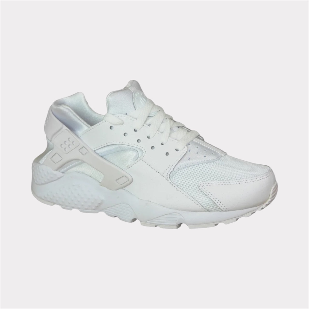 NIKE HUARACHE RUN (GS) BLANC PURE PLATINIUM NIKE