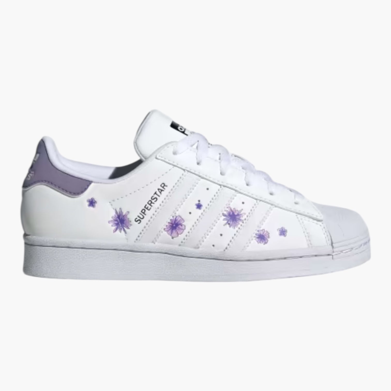 ADIDAS SUPERSTAR J BLANCHE VIOLET ADIDAS