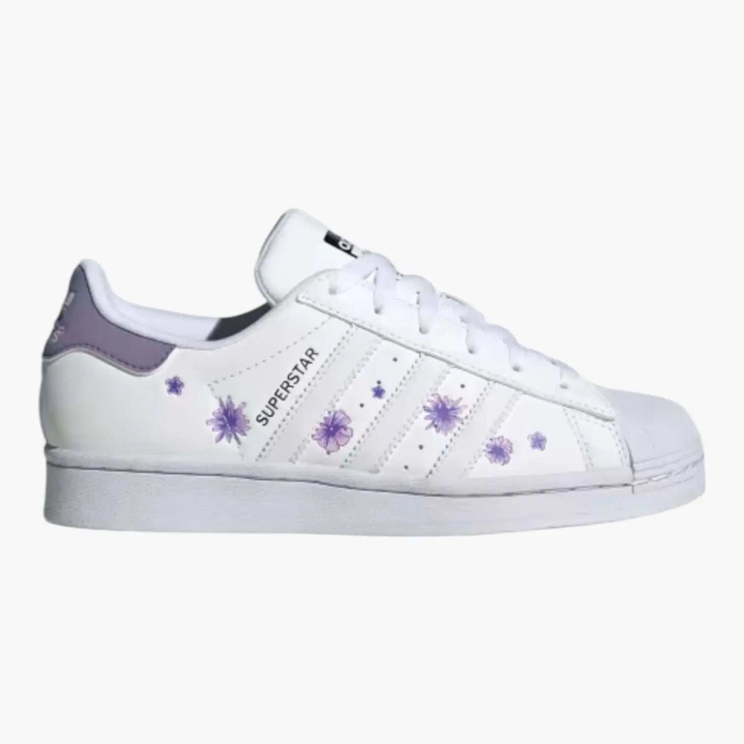 ADIDAS SUPERSTAR J BLANCHE VIOLET ADIDAS