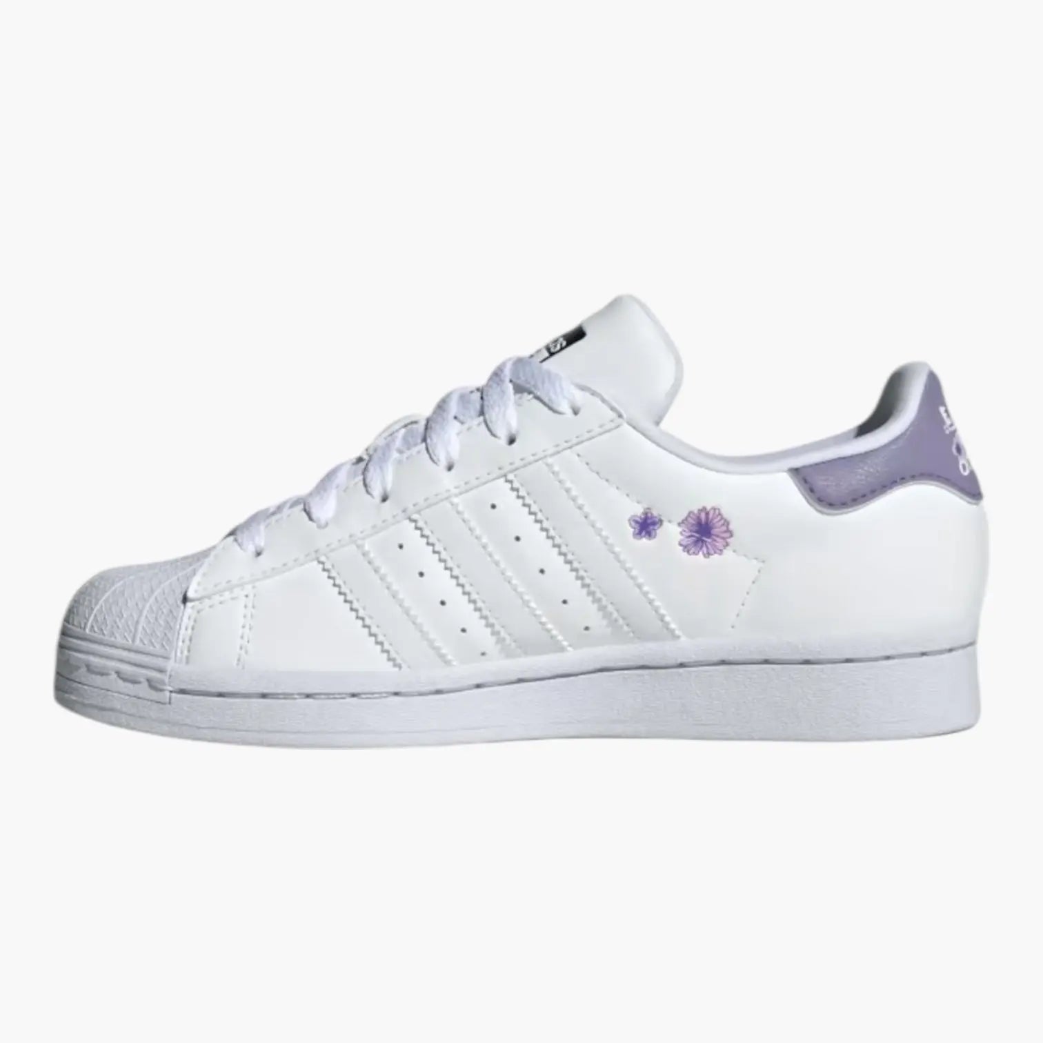 ADIDAS SUPERSTAR J BLANCHE VIOLET ADIDAS