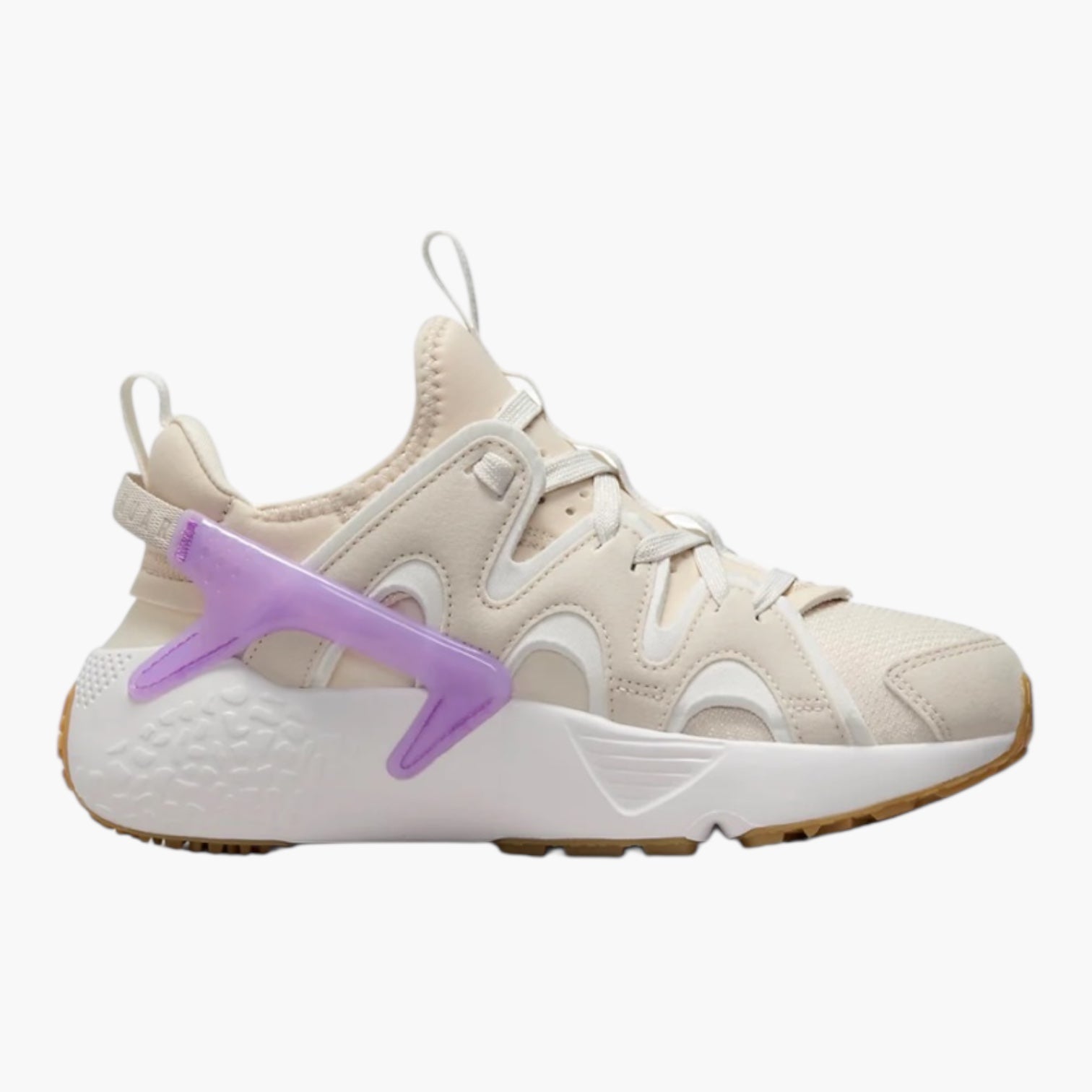NIKE AIR HUARACHE CRAFT FEMME OREWOOD BRUN FUSHIA INTENSE NIKE