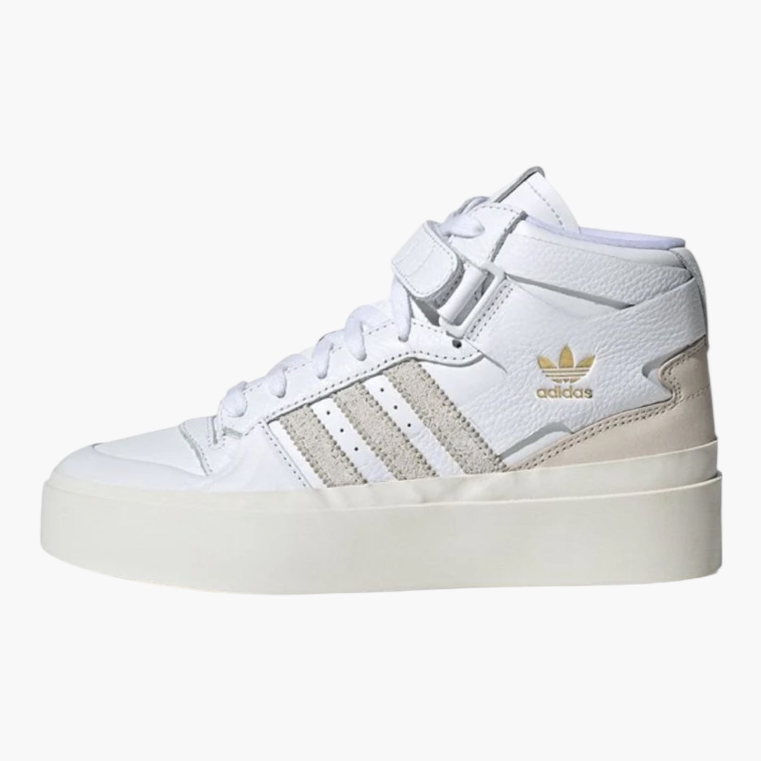 ADIDAS FORUM BONEGA MID FEMME ORIGINALS BLANC BEIGE ADIDAS