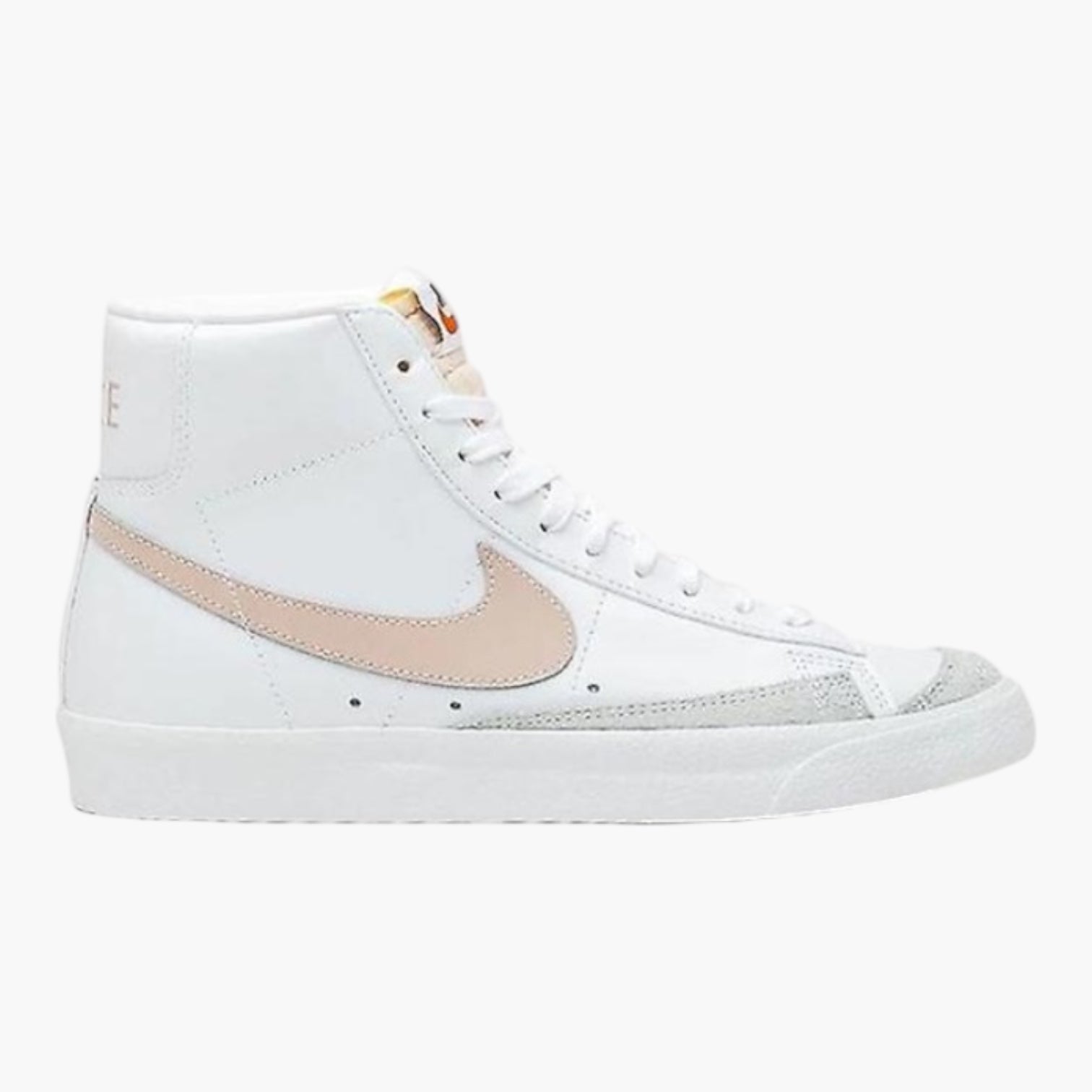 NIKE BLAZER MID'77 FEMME BASKET ROSE OXFORD BLANC NIKE