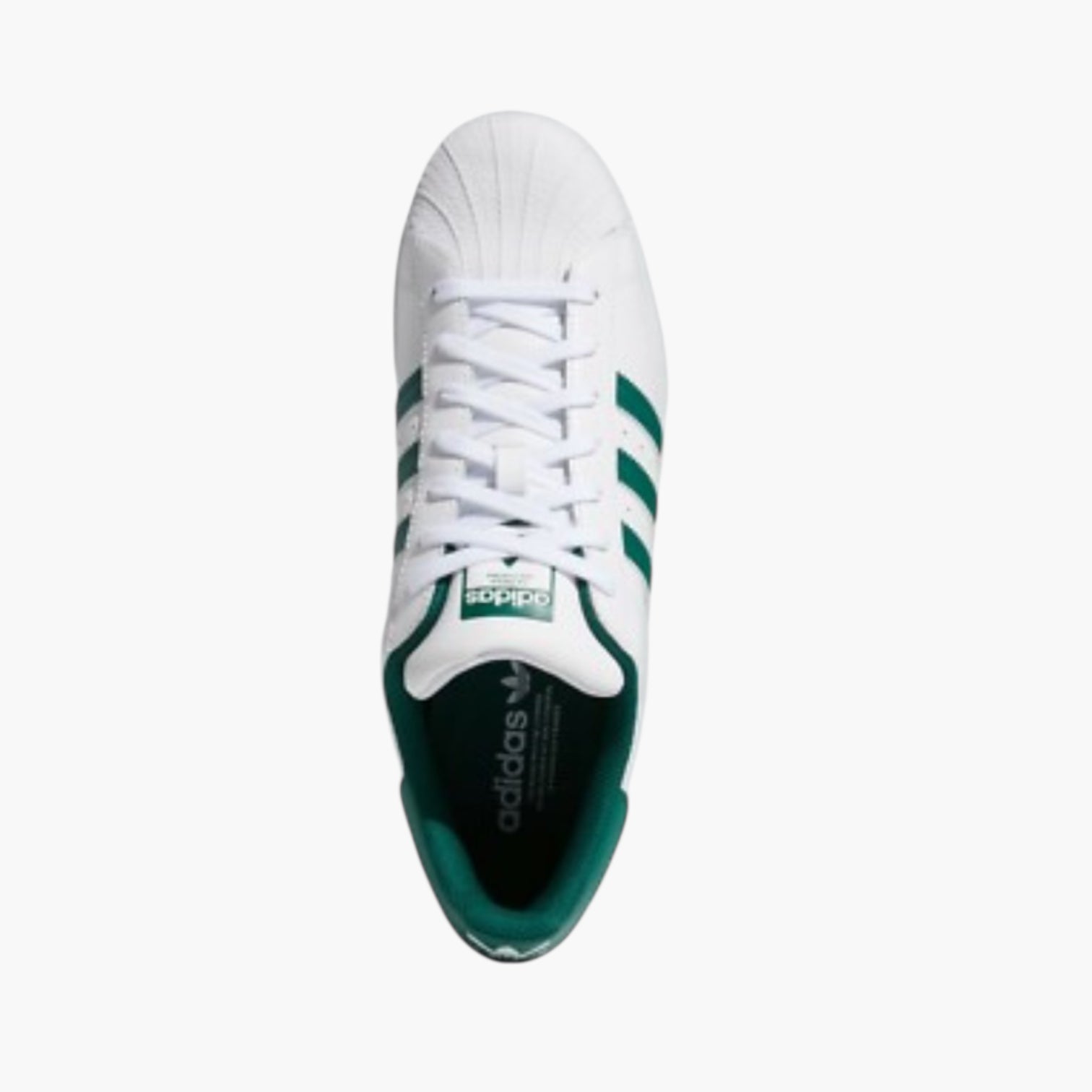 ADIDAS SUPERSTAR SNEAKER HOMME - BLANC ET VERT ADIDAS