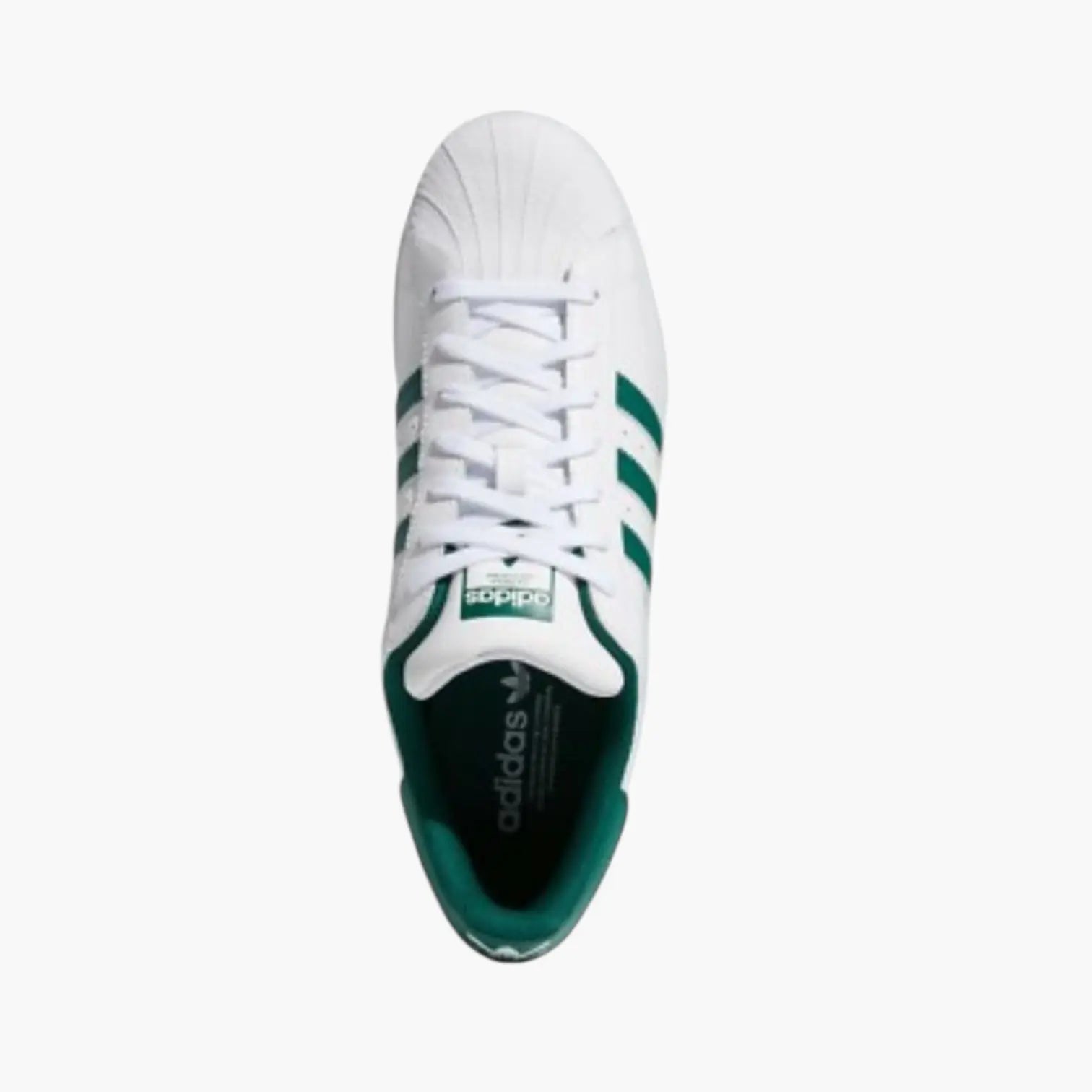 ADIDAS SUPERSTAR SNEAKER HOMME - BLANC ET VERT ADIDAS