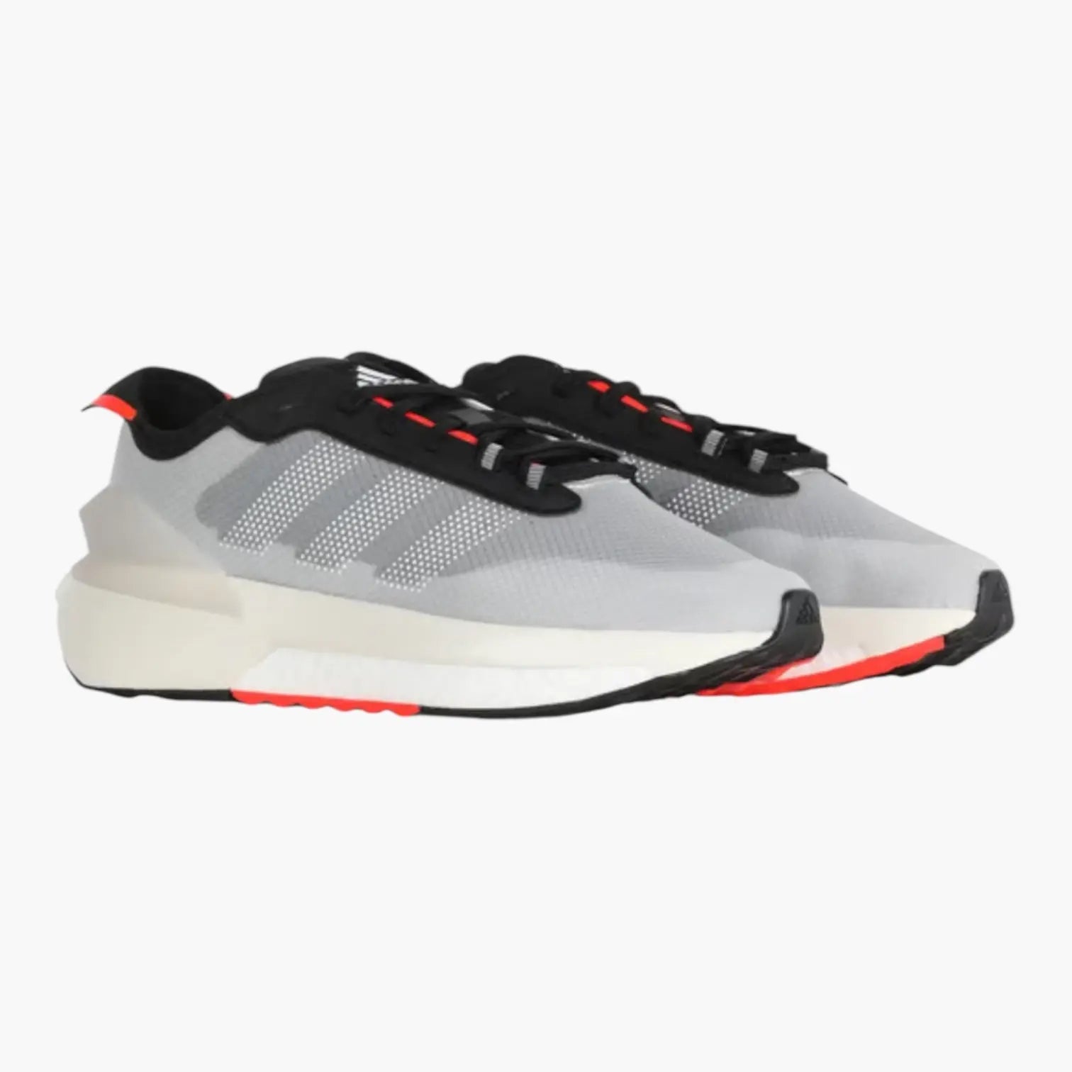 ADIDAS AVRYN " GREY SOLAR RED" - BASKET HOMME ADIDAS