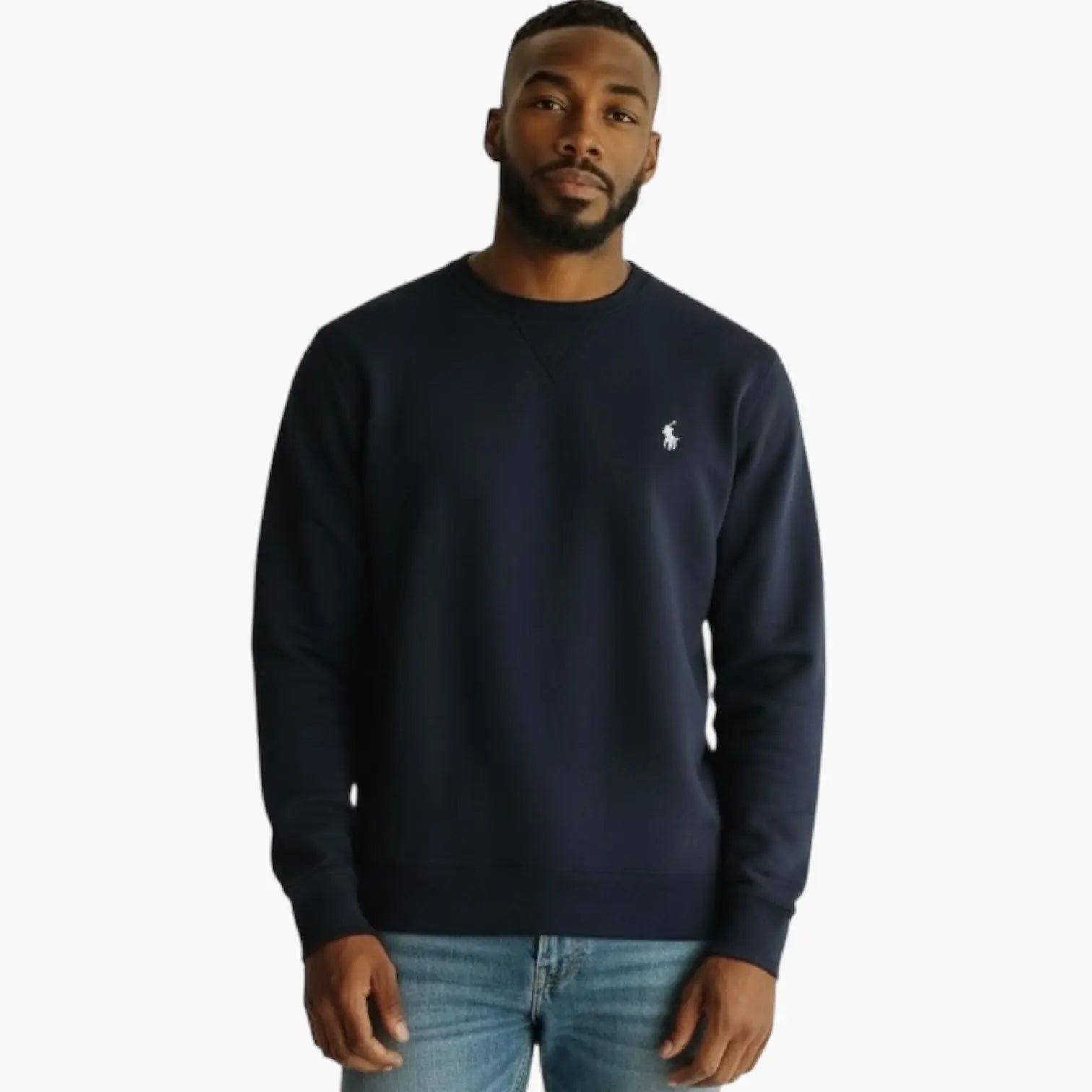 SWEATSHIRT LÉGER RALPH LAUREN HOMME BLEU MARINE