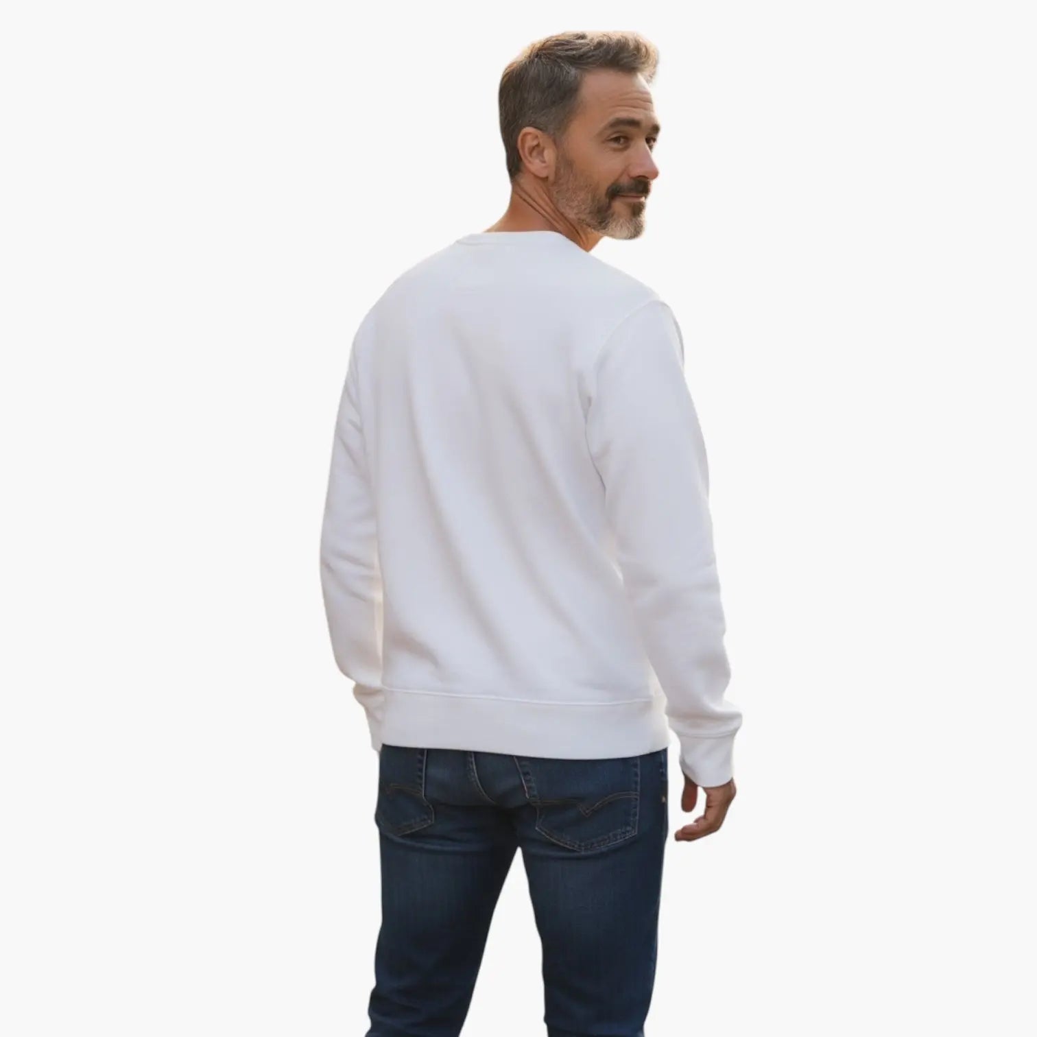 SWEATSHIRT LÉGER RALPH LAUREN HOMME - BLANC