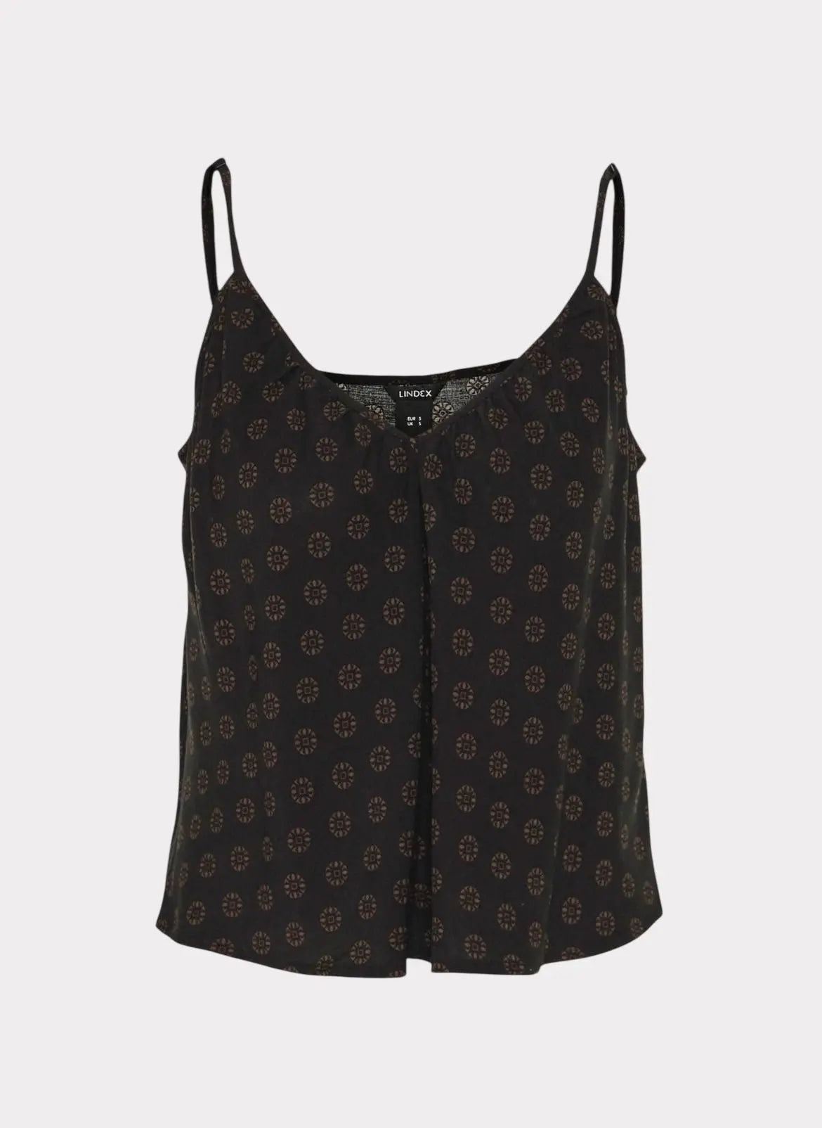 LINDEX DÉBARDEUR TOP HAUT FEMME NOIR LINDEX