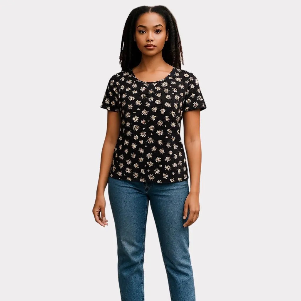 ONLY BLOUSE HAUT MANCHE COURTE FEMME ONLY