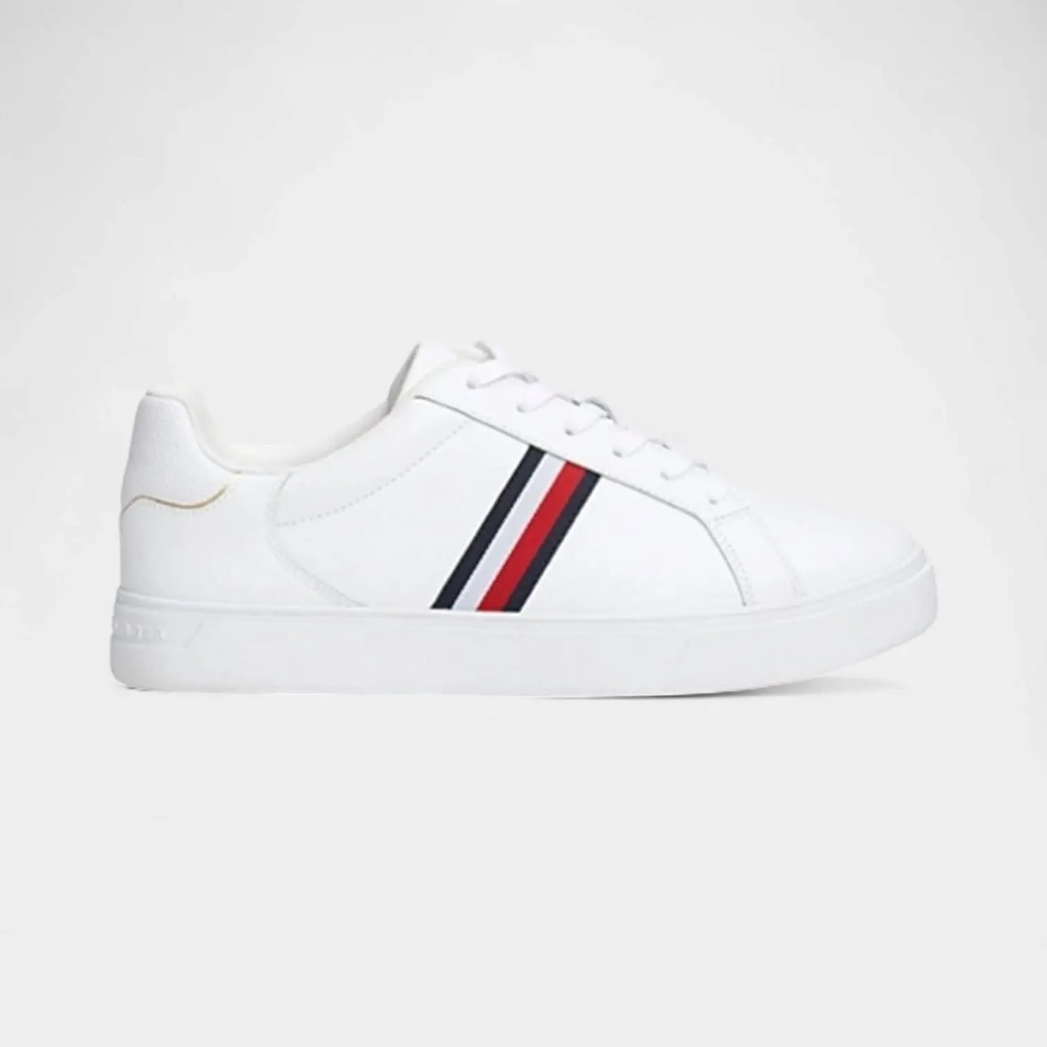 TOMMY HILFIGER BASKET FEMME - BLANC UNIQFRENCH