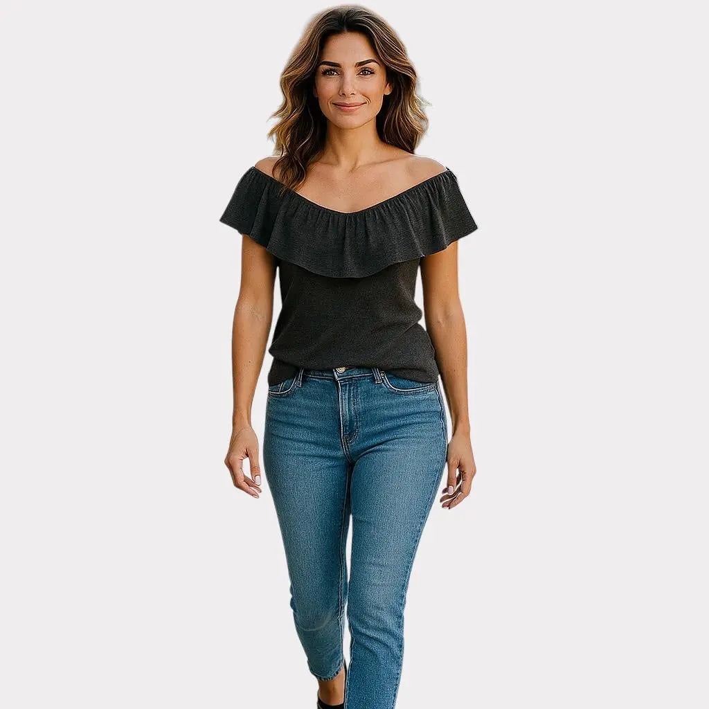 ONLY BLOUSE HAUT MANCHE COURTE ONLY