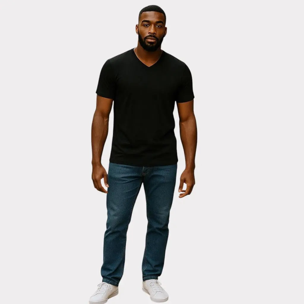 LACOSTE T-SHIRT SOUS VETEMENT LACOSTE NOIR LOT DE 3 LACOSTE