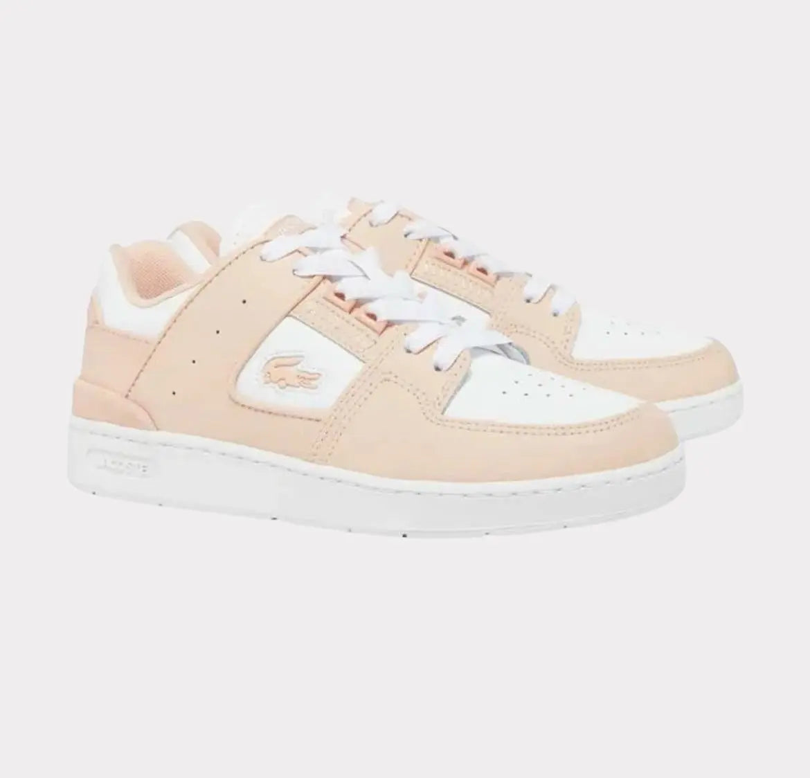 LACOSTE SNEAKERS- BASKET COURT CAGE ROSE FEMME LACOSTE
