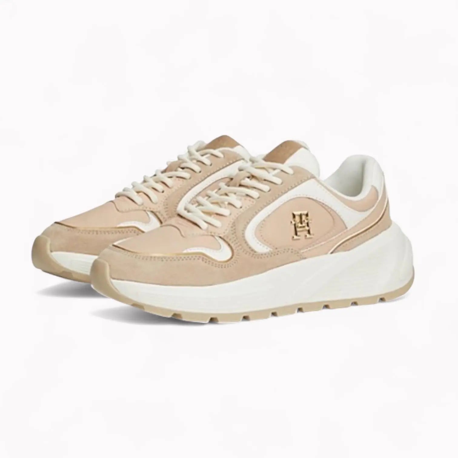 BASKET TOMMY HILFIGER FEMME - Beige UNIQFRENCH