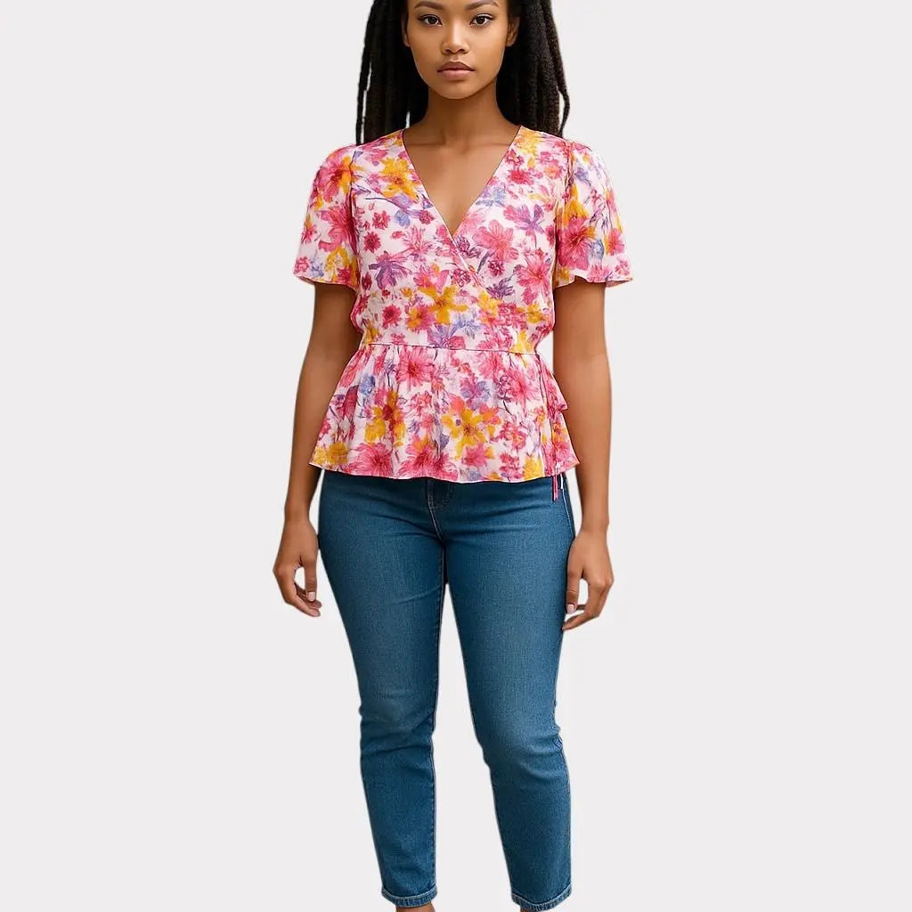 ONLY BLOUSE MANCHE COURTE FEMME ONLY