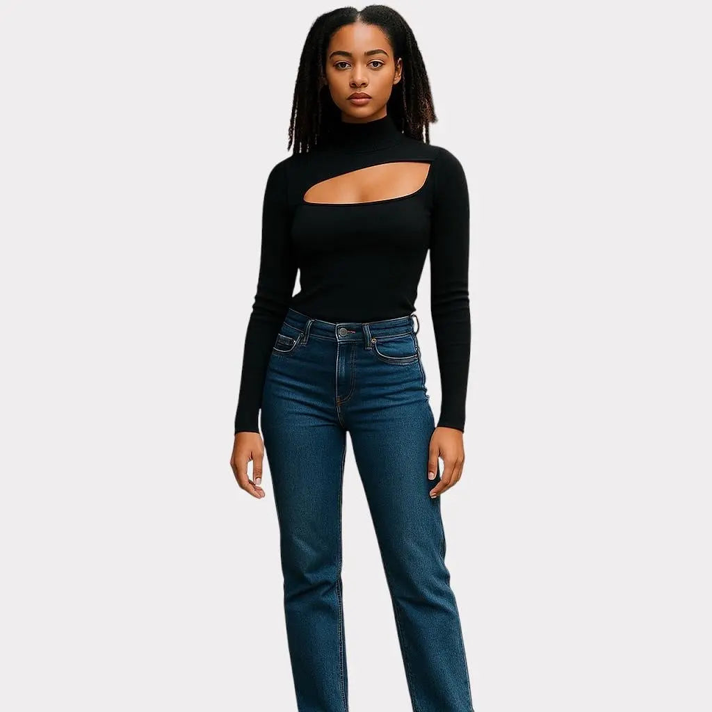 NU-IN PULL DÉCOLLETÉ FEMME NU-IN