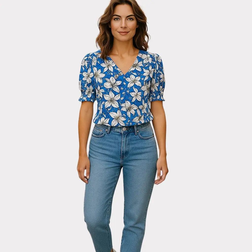 ONLY BLOUSE MANCHE COURTE FEMME - UNIQFRENCH