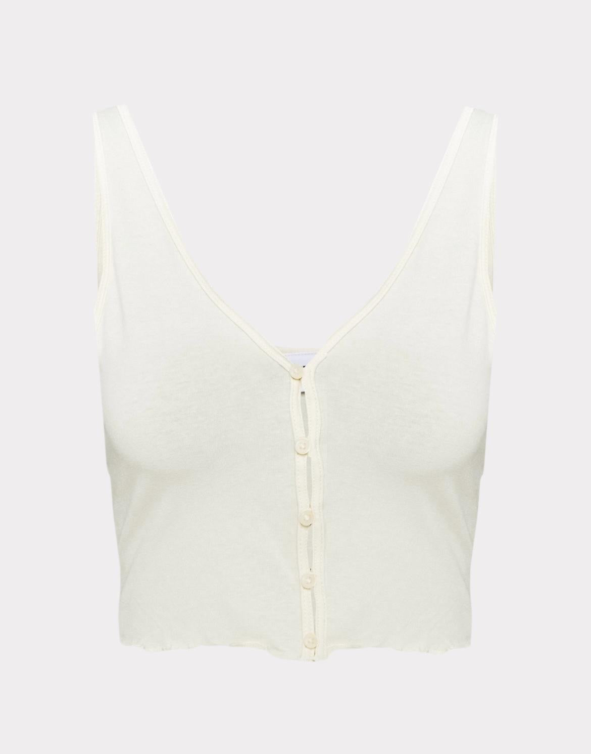 WEEKDAY HAUT FEMME À BOUTON
