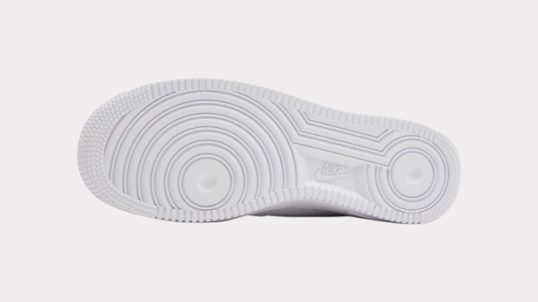 NIKE AIF FORCE 1 TRIPLE WHITE (GS)