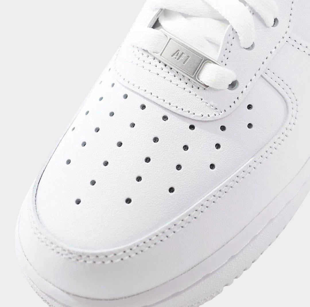 NIKE AIF FORCE 1 TRIPLE WHITE (GS)