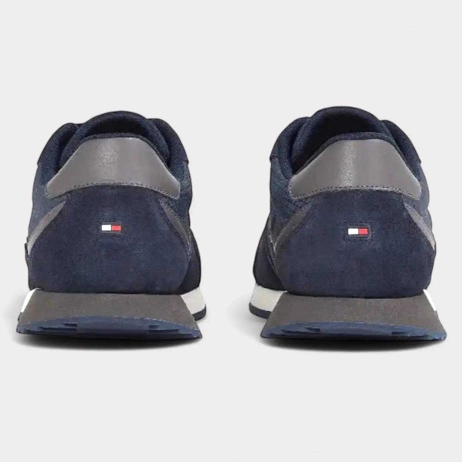 TOMMY HILFIGER BASKETS HOMME - Bleu UNIQFRENCH