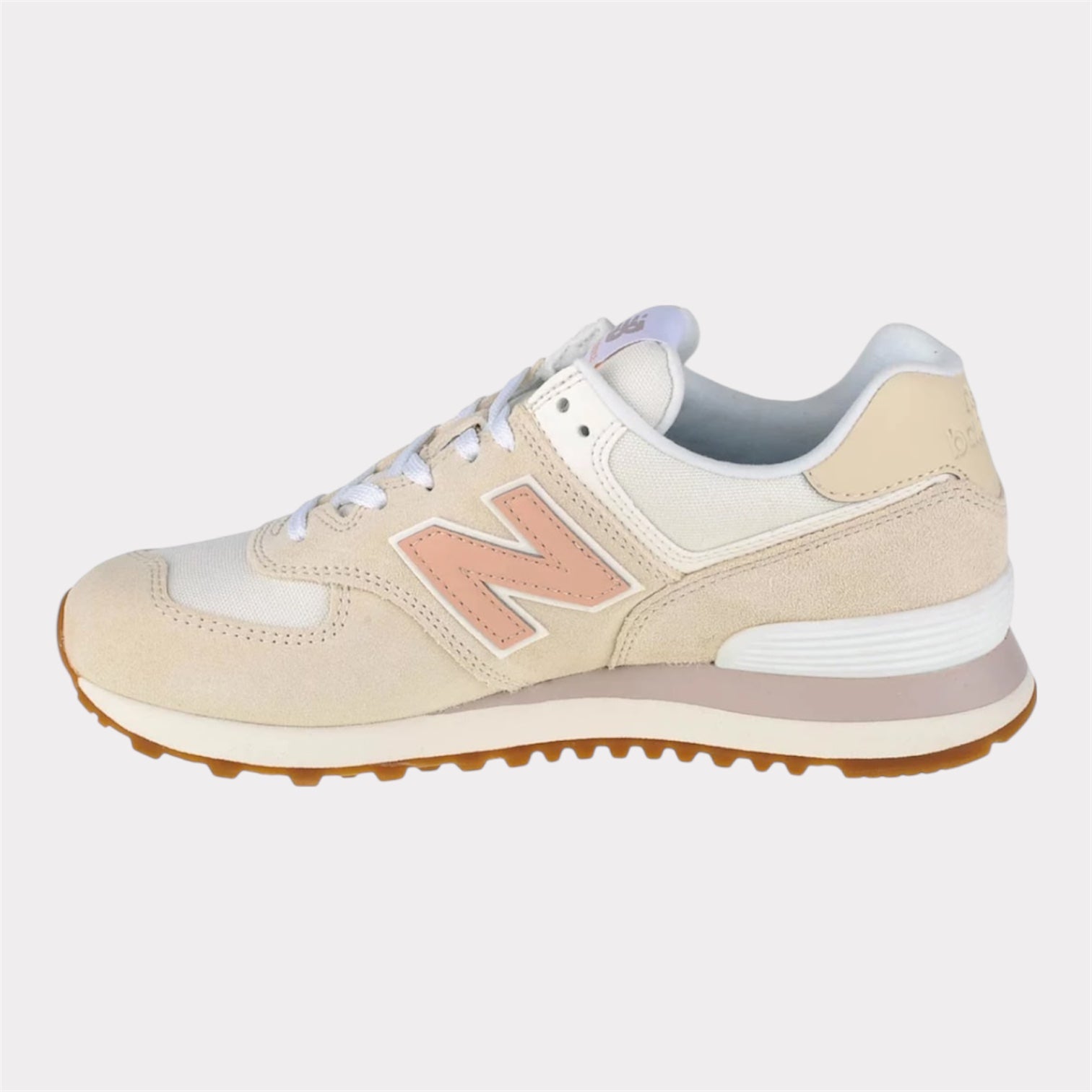 NEW BALANCE BASKET 574 - FEMME - BEIGE NEW BALANCE