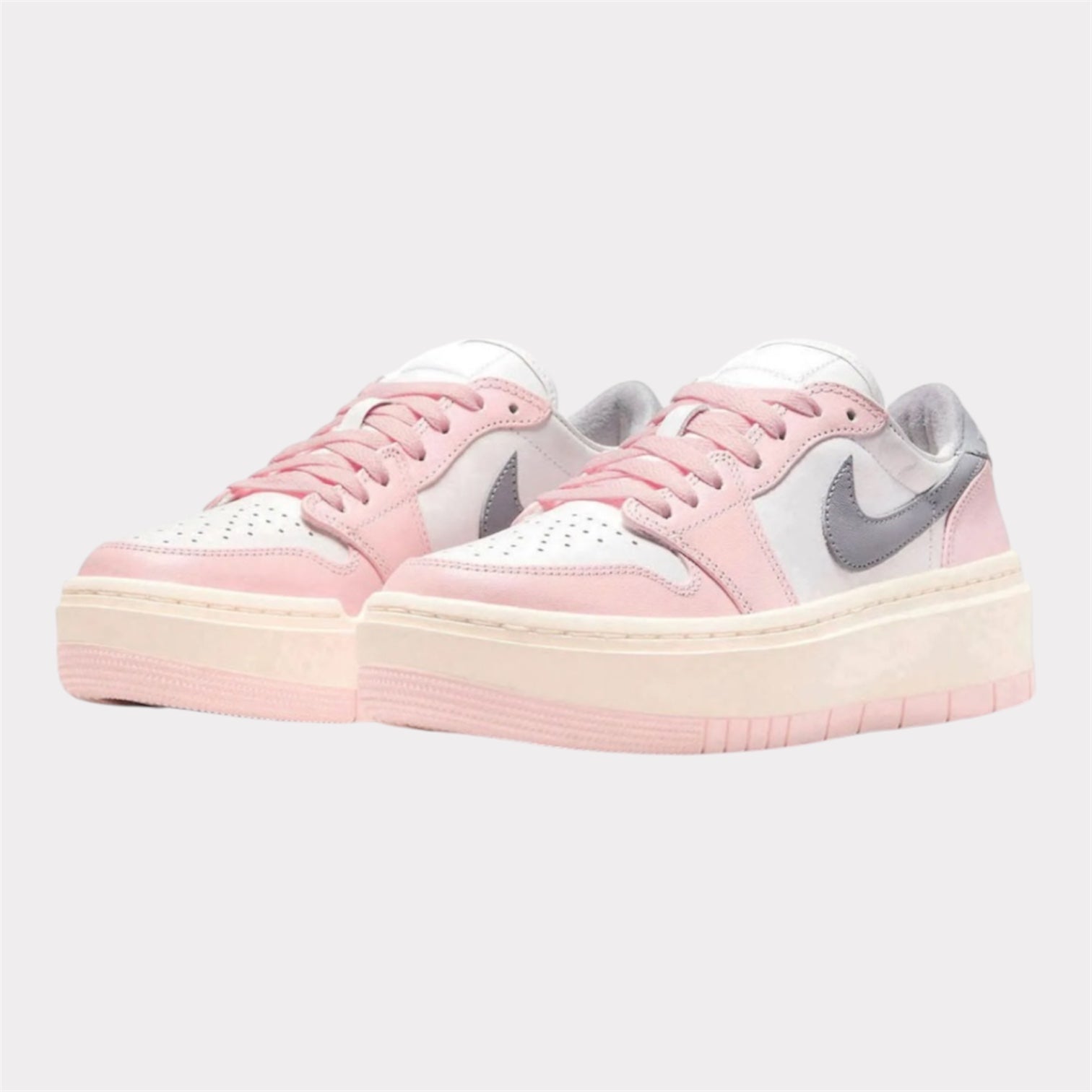 NIKE WMNS AIR JORDAN 1 ELEVATE LOW GRISE ROSE NIKE