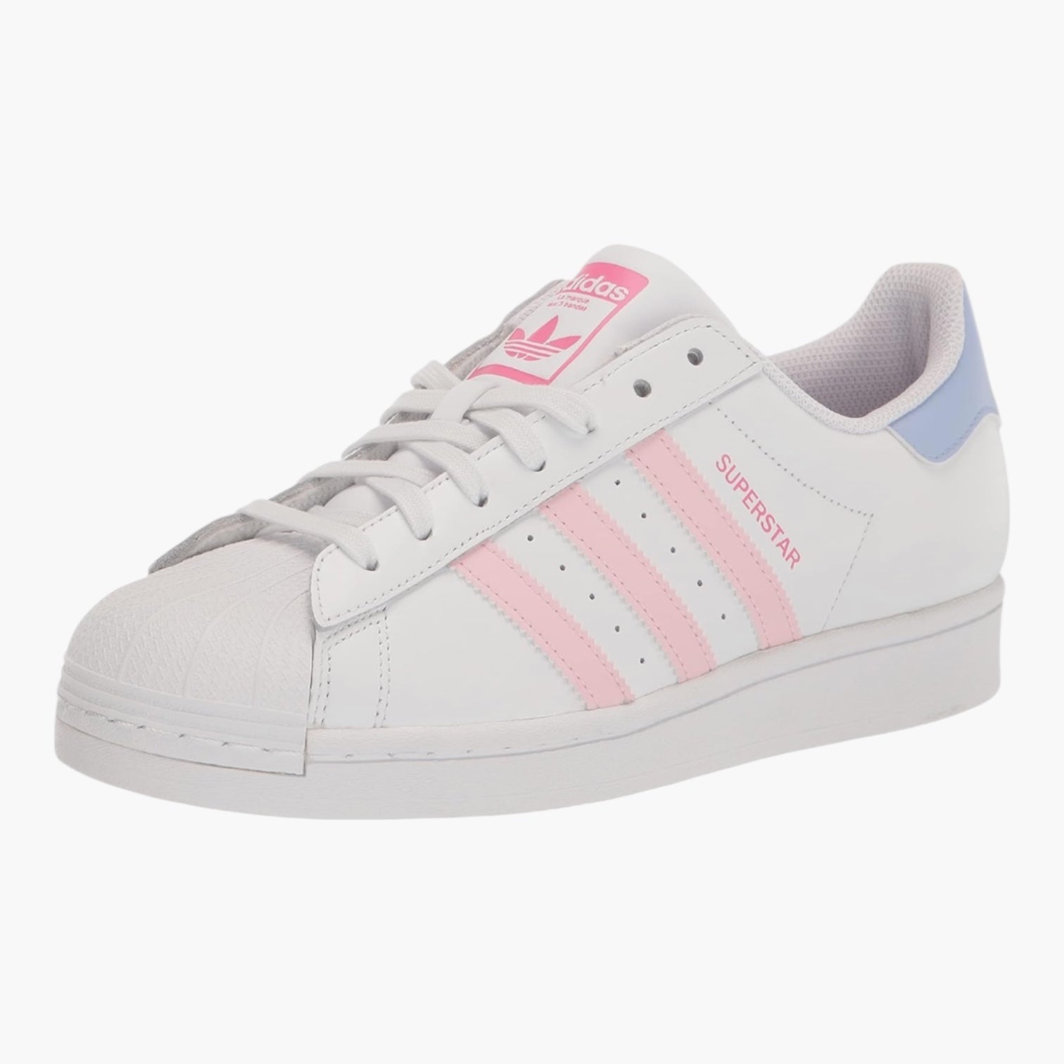 ADIDAS SUPERSTAR W VIOLET ROSE BLANC ADIDAS