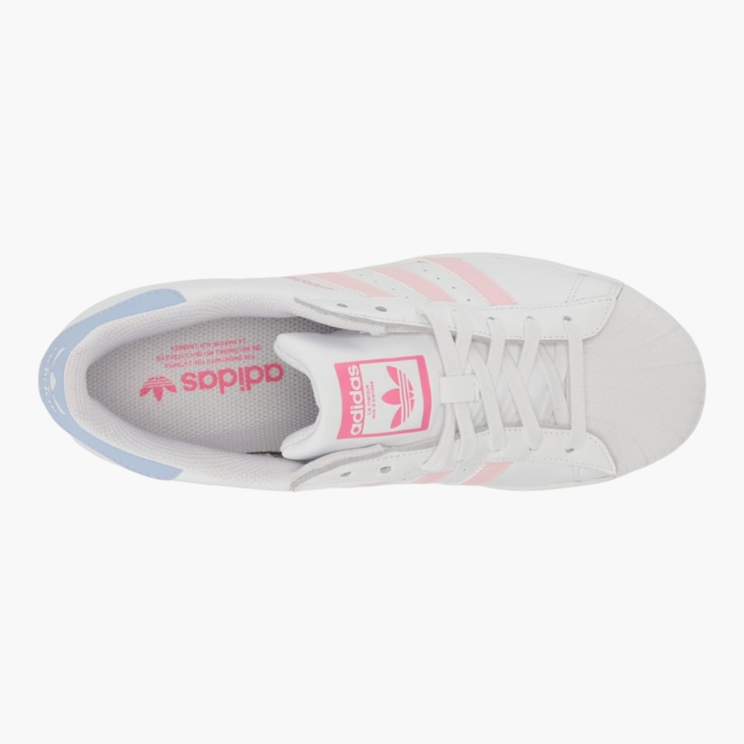 ADIDAS SUPERSTAR W VIOLET ROSE BLANC ADIDAS