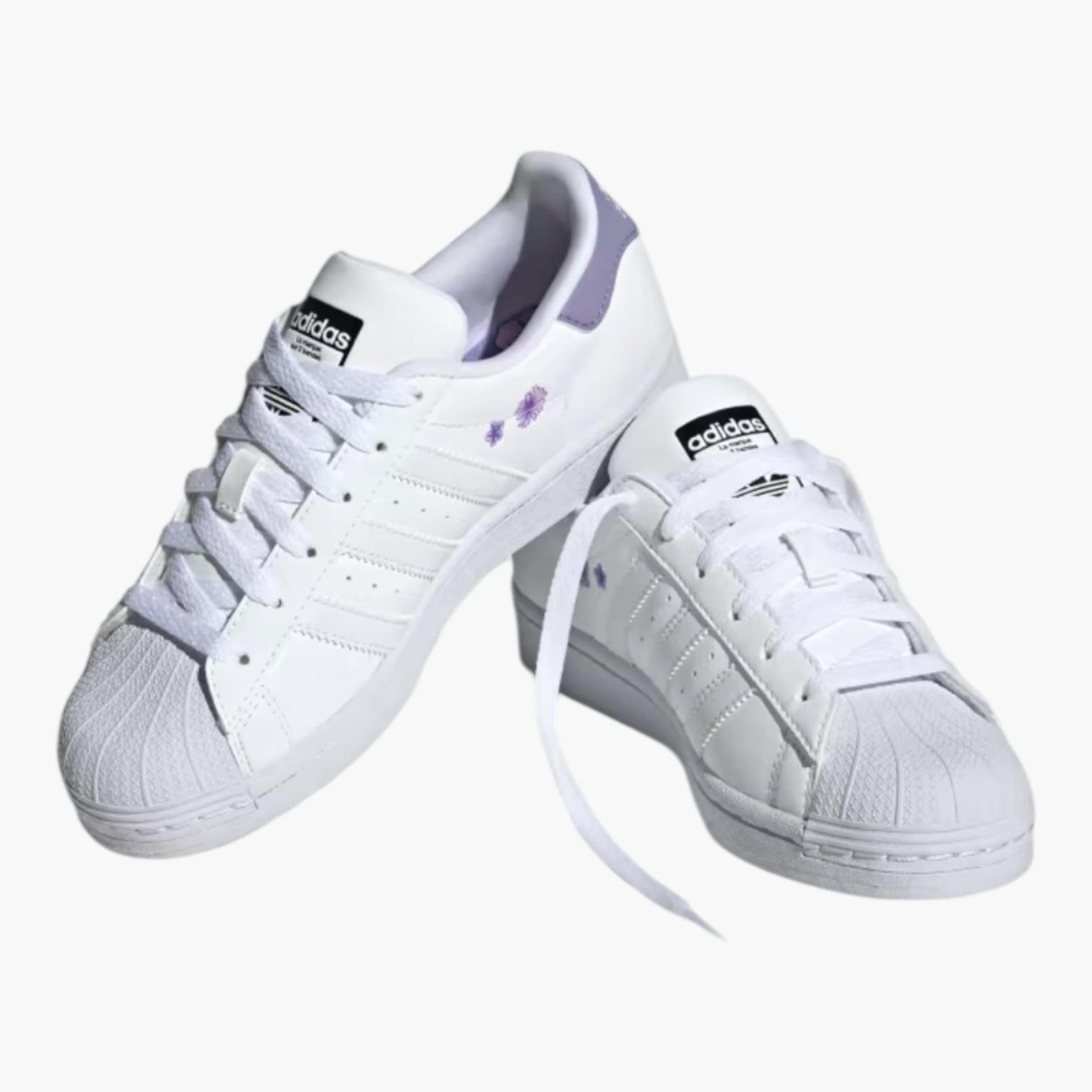 ADIDAS SUPERSTAR J BLANCHE VIOLET ADIDAS