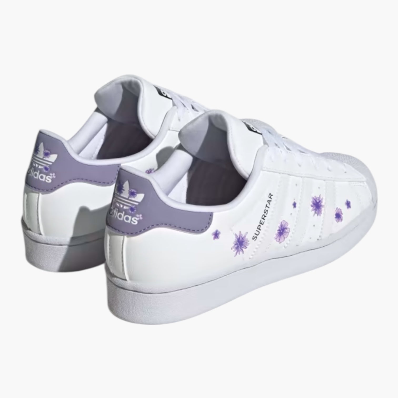 ADIDAS SUPERSTAR J BLANCHE VIOLET ADIDAS