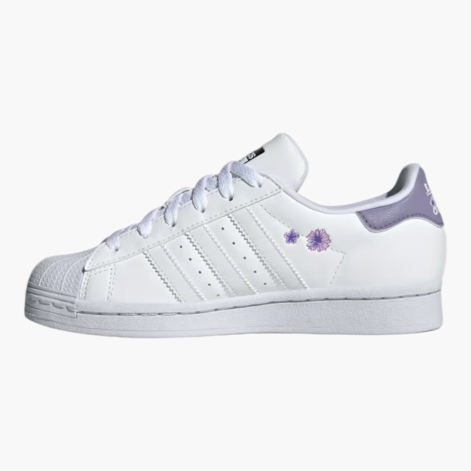 ADIDAS SUPERSTAR J BLANCHE VIOLET ADIDAS