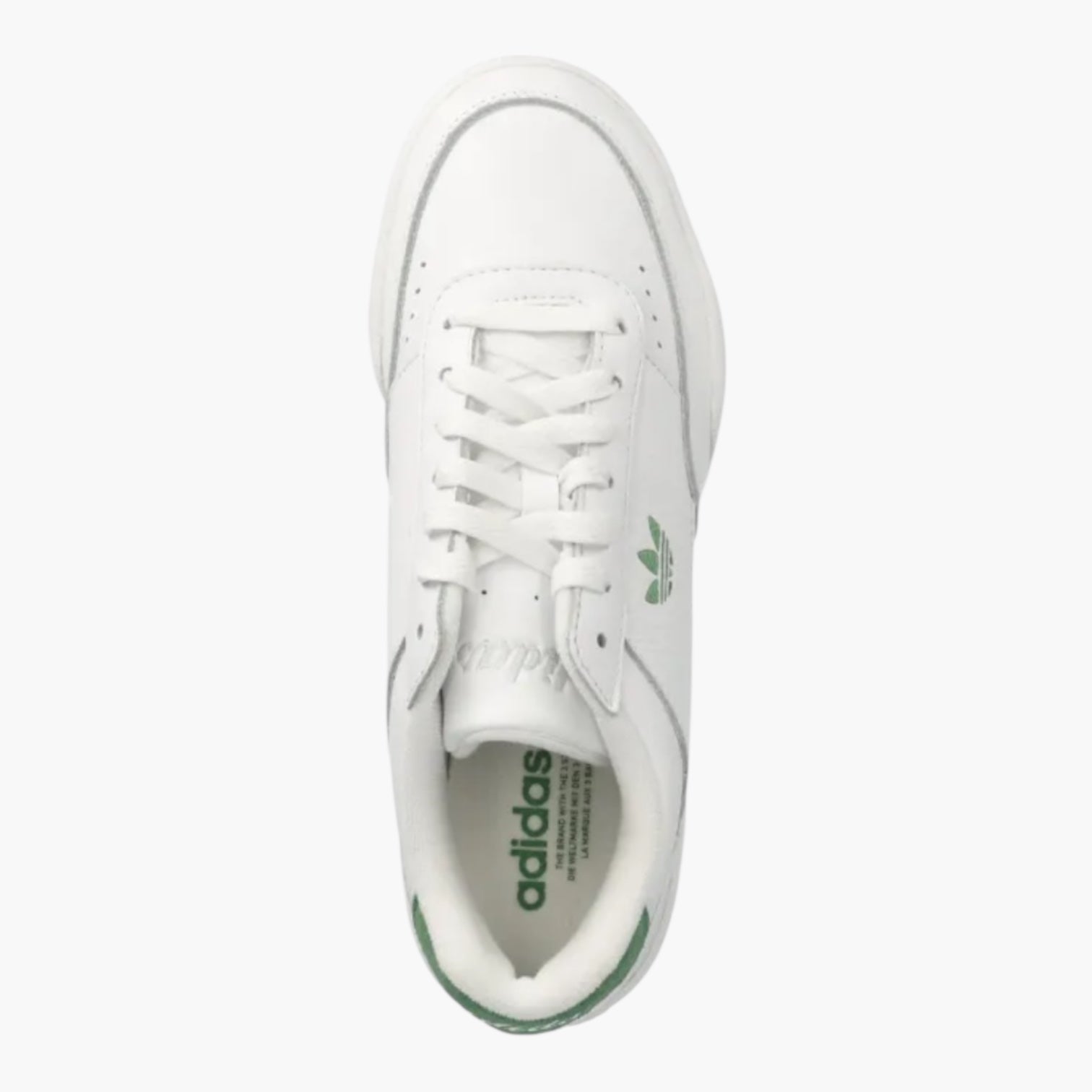 ADIDAS COURT SUPER W BLANC VERT ADIDAS