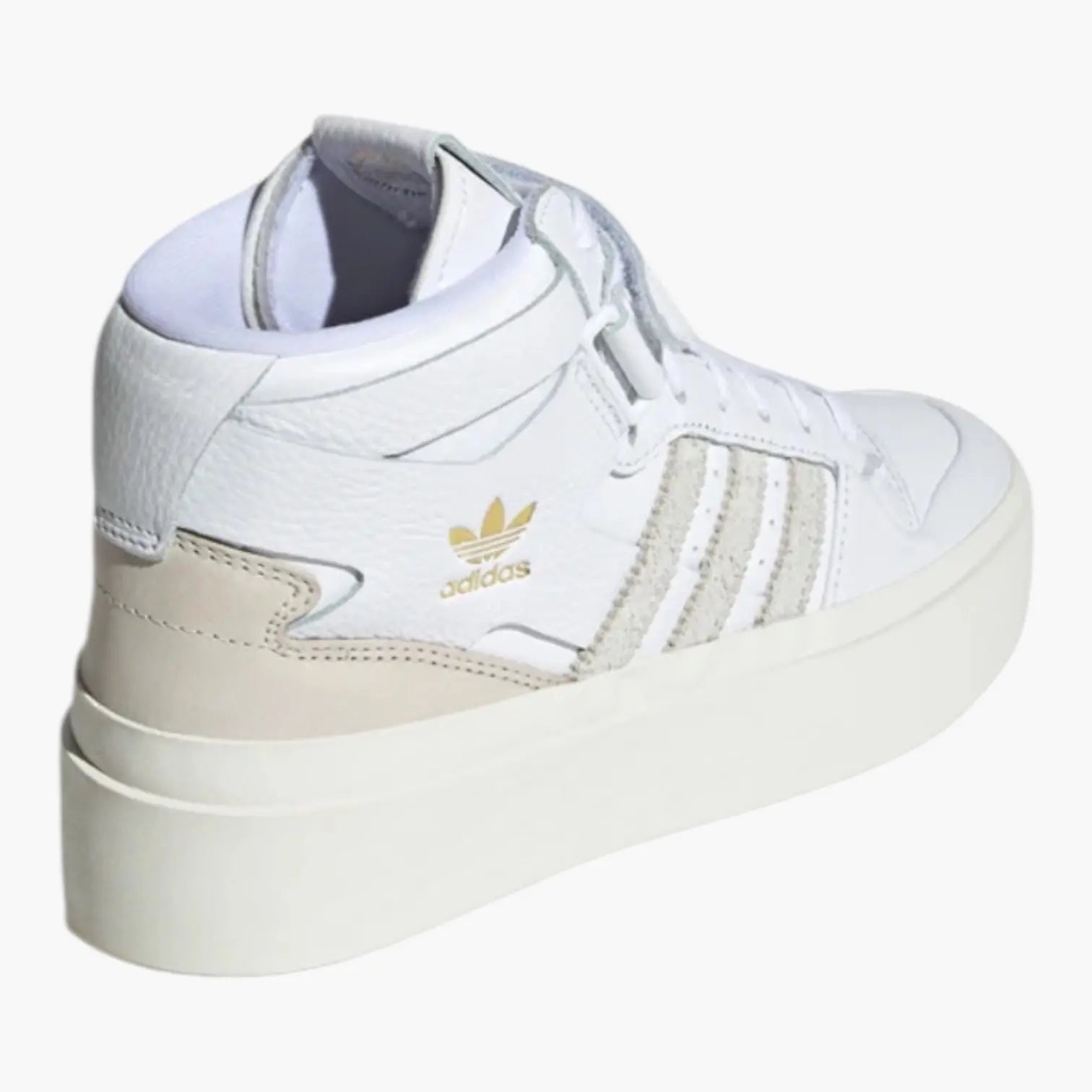 ADIDAS FORUM BONEGA MID FEMME ORIGINALS BLANC BEIGE ADIDAS
